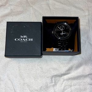 Mens coach black watch